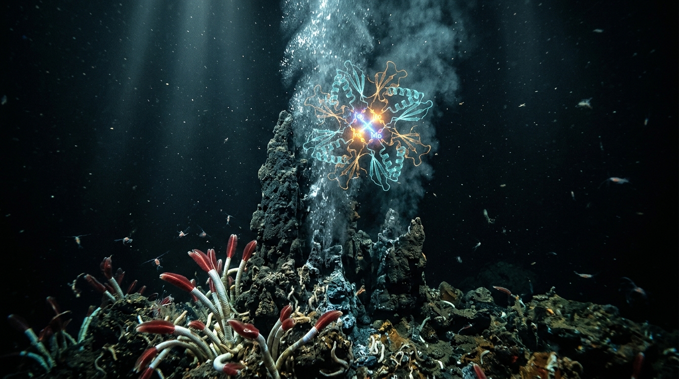 An Enzyme That Works Near the Boiling Point: Nitrogen Fixation Caught at Near-Atomic Resolution